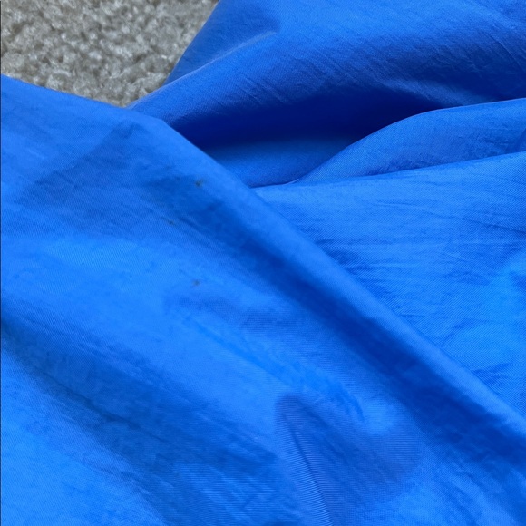 Eddie Bauer Women's Rip Stop Blue Nylon Athletic Vintage Y2K Track Pants Small - Picture 13 of 13